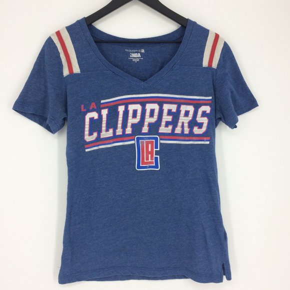 NBA Los Angeles Clippers Red White & Blue V-Neck - Picture 1 of 4